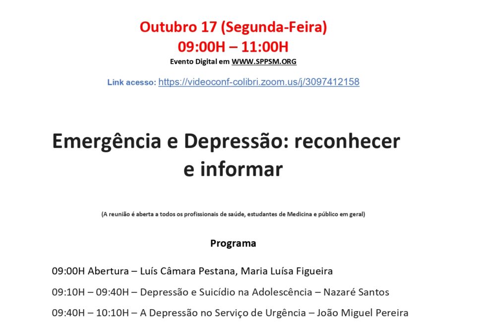 Dia Europeu da Depressão 2022